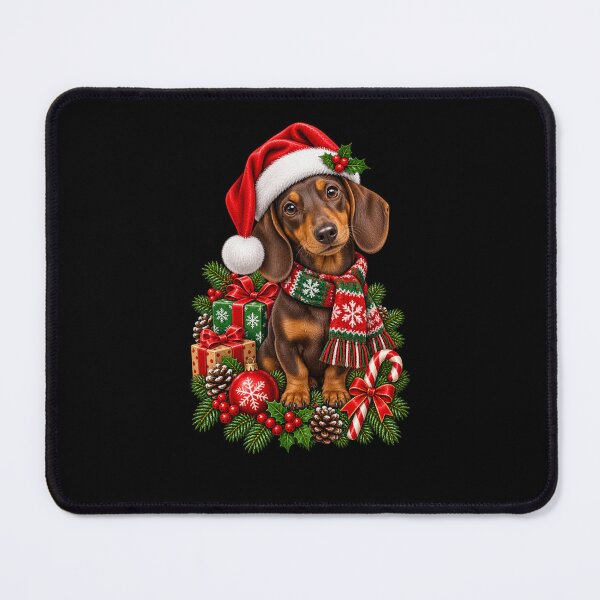 Item preview, Christmas Dachshund designed and sold by RockitBaby.