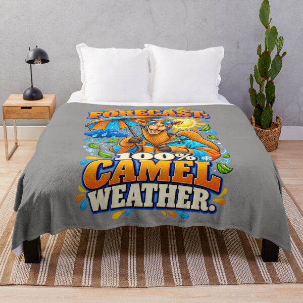Item preview, Forecast: 100% Camel Weather – Funny Camel T-Shirt Animal Graphic Camel T-Shirt designed and sold by Camel & Quirk.