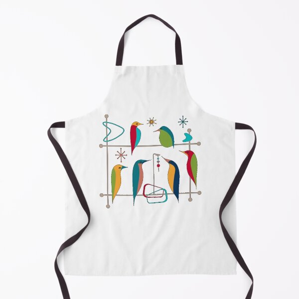Item preview, Retro Mid-Century Modern Birds 50s 60s Style designed and sold by alvablakefg.
