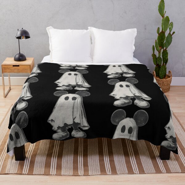 Item preview, Vintage Mickey Mouse Ghost Halloween Cartoon designed and sold by Mind-Drift.