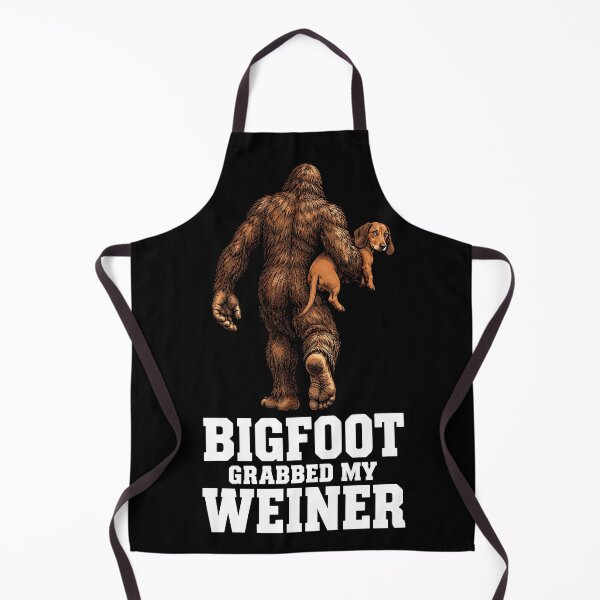 Artikelvorschau, Bigfoot hat meinen Penis gepackt! Lustiger Dackel Bigfoot Sasquatch entworfen und verkauft von andre-hollow.