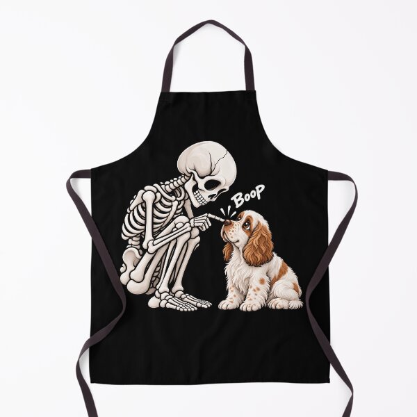 Item preview, Funny Skeleton Clumber Spaniel Dog Boop Halloween Design Mom Dad designed and sold by rafaeltto.