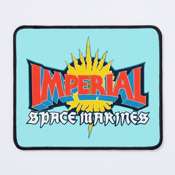 Item preview, Imperial Space Marines - Retro 80s Vintage Mashup Warhammer 40K designed and sold by BravenBold.