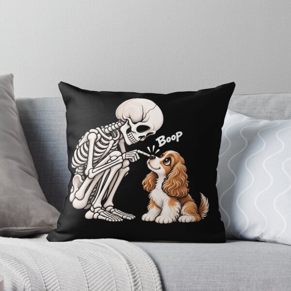 Item preview, Funny Skeleton Cocker Spaniel Dog Boop Halloween Design Mom Dad designed and sold by rafaeltto.
