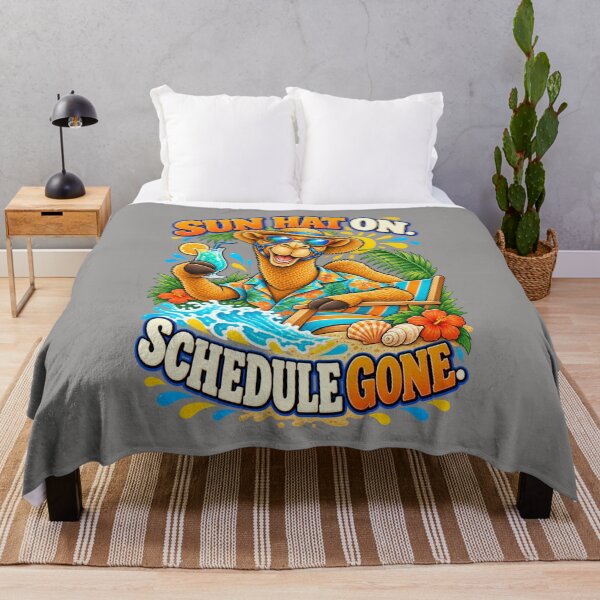 Artikelvorschau, Sonnenhut auf. Terminkalender leer – Lustiges Kamel-T-Shirt mit Tiermotiv entworfen und verkauft von Camel & Quirk.