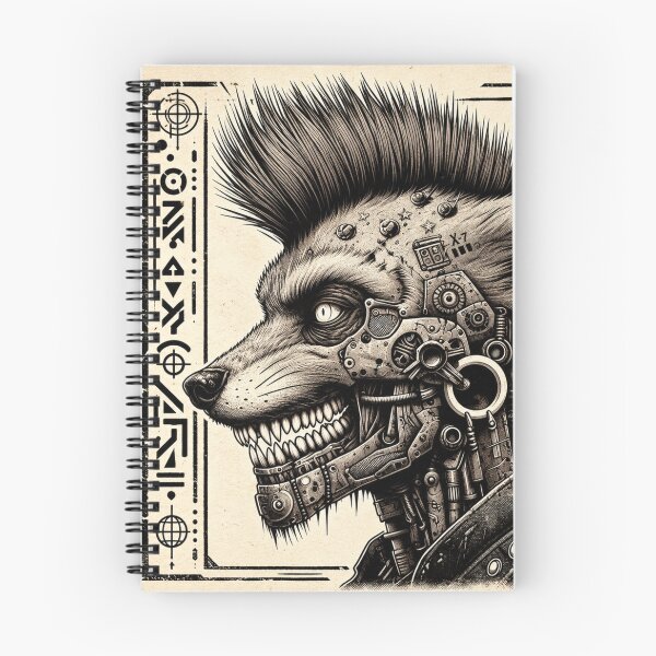 Item preview, Cyberpunk wolf designed and sold by Katalizator77.