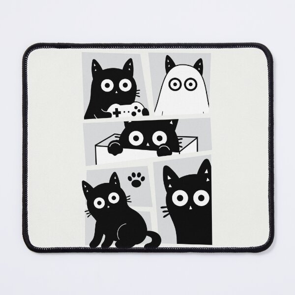 Item preview, Midnight Kitty Parade designed and sold by DibujandoPorfa.
