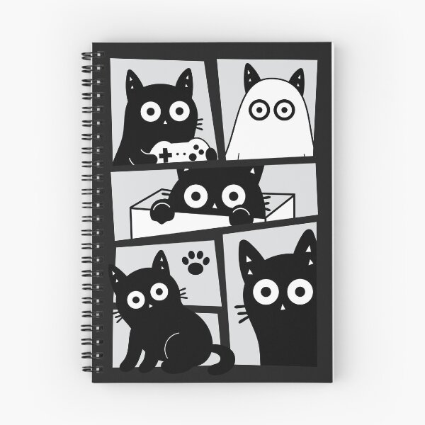 Item preview, Midnight Kitty Parade designed and sold by DibujandoPorfa.