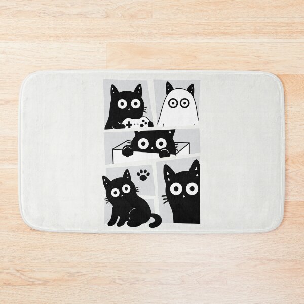 Item preview, Midnight Kitty Parade designed and sold by DibujandoPorfa.
