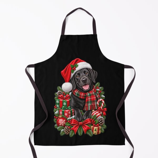 Item preview, Christmas Black Labrador designed and sold by RockitBaby.