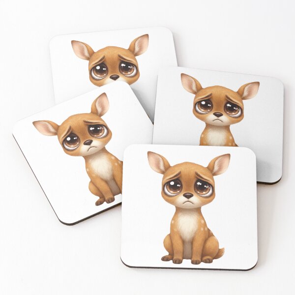 Item preview, Sitting Deer: Tender Eyes Collection  designed and sold by EscapeArtist13.