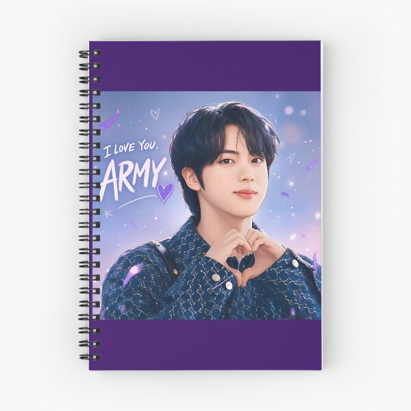 Item preview, Jin's Heartbeat: I Love You, ARMY designed and sold by ManggaeJM.