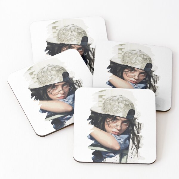 Item preview, Billie Eilish Watercolor designed and sold by printsseraph.