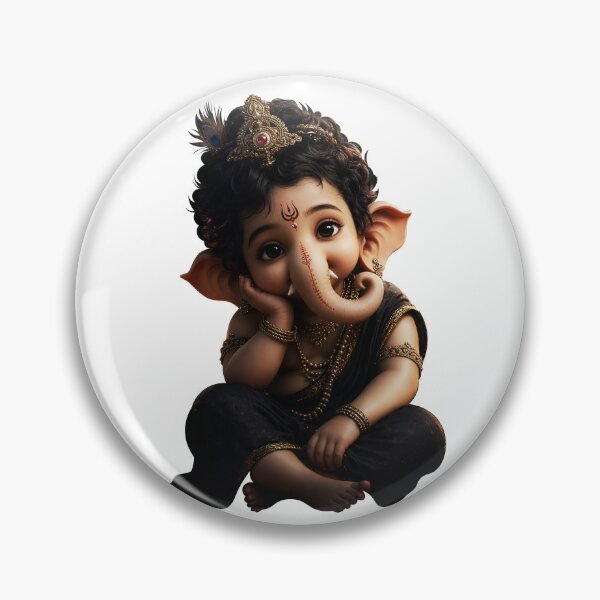 Artikelvorschau, Entzückender Baby-Ganesha, göttlicher hinduistischer Segen entworfen und verkauft von DriftLens.