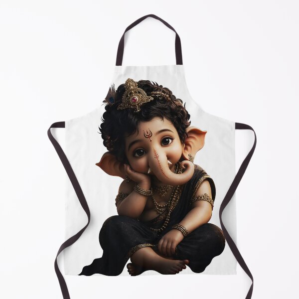 Item preview, Adorable Baby Ganesha Divine Hindu Blessing designed and sold by DriftLens.