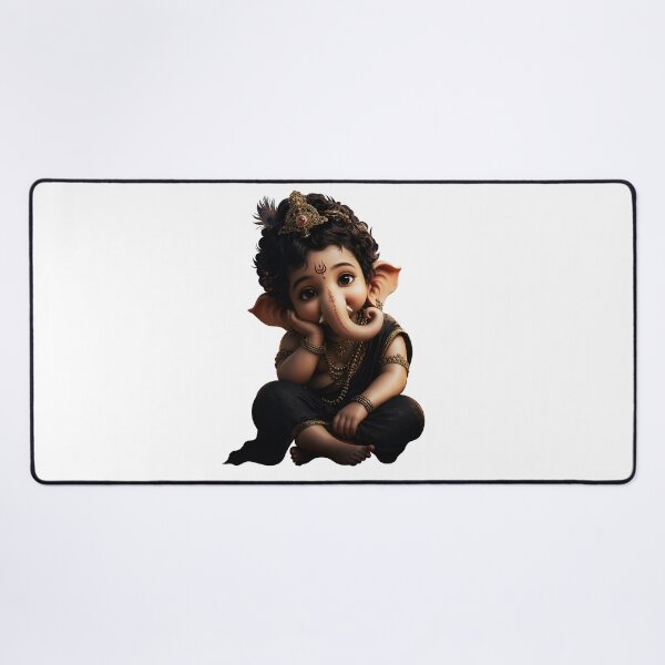 Item preview, Adorable Baby Ganesha Divine Hindu Blessing designed and sold by DriftLens.