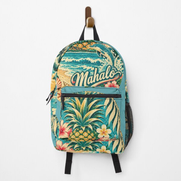 Item preview, Vintage Hawaii Heart – Mahalo Tropical Paradise designed and sold by Plus91BIRD.