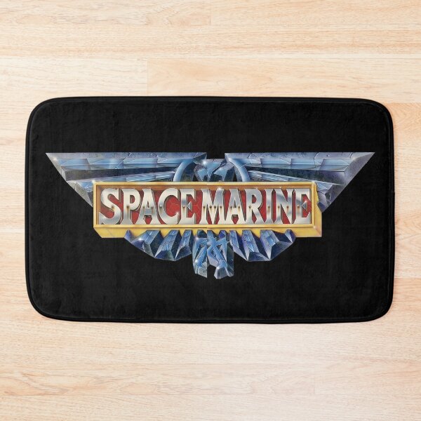 Item preview, Space Marine Classic Logo - Imperial Aquila Typography Warhammer 40K designed and sold by BravenBold.