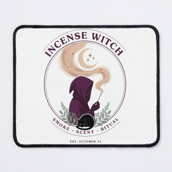 Item preview, Incense Witch Smoke and Scent Halloween Design Graphic Tee v4 designed and sold by DarylWelsh2024.