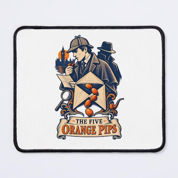 Item preview, Sherlock Holmes: The Five Orange Pips Letter designed and sold by Fenay Designs.