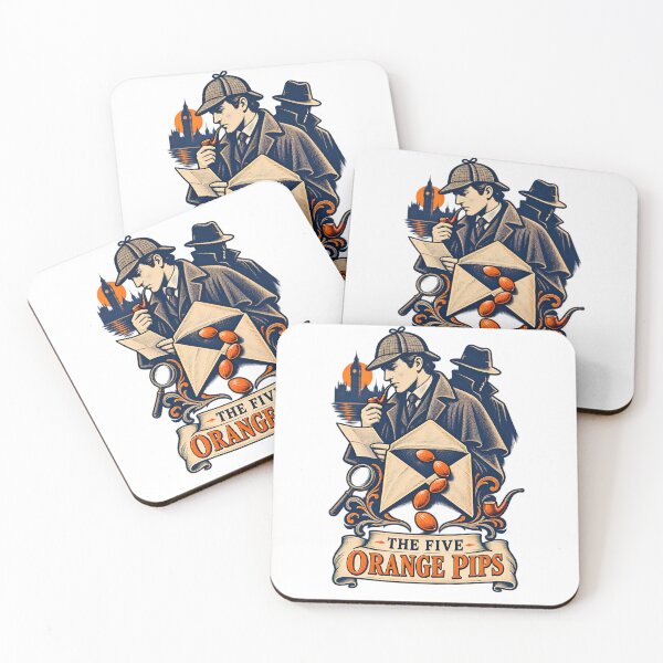 Item preview, Sherlock Holmes: The Five Orange Pips Letter designed and sold by Fenay Designs.