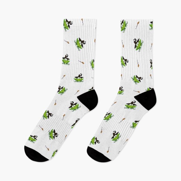 Item preview, Cute Witch Frog Halloween Pattern designed and sold by Ceylo Art.