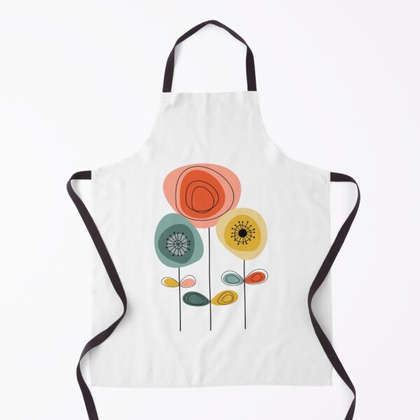Item preview, Mid Century Modern Flowers 1 designed and sold by alvablakefg.