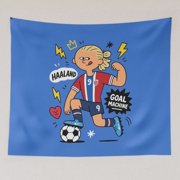 Item preview, Haaland Goal Machine designed and sold by JaconyJacony.