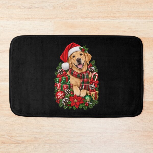 Item preview, Christmas Golden Labrador designed and sold by RockitBaby.