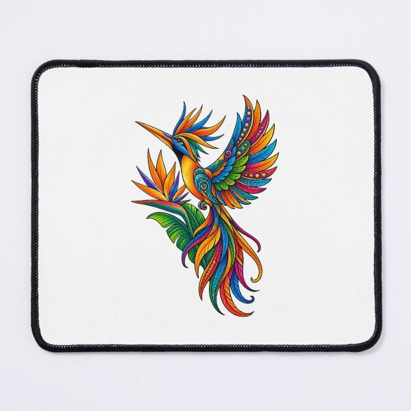Item preview, Colorful Ornamental Bird of Paradis designed and sold by PeanutGalSean.