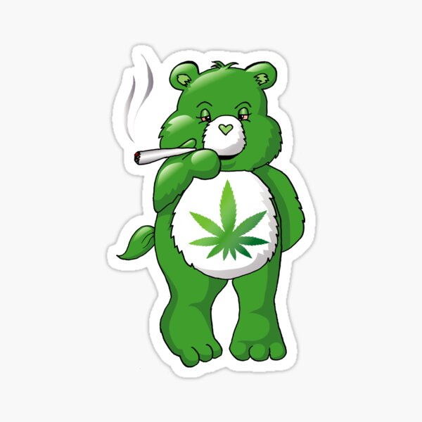 marijuana stickers redbubble