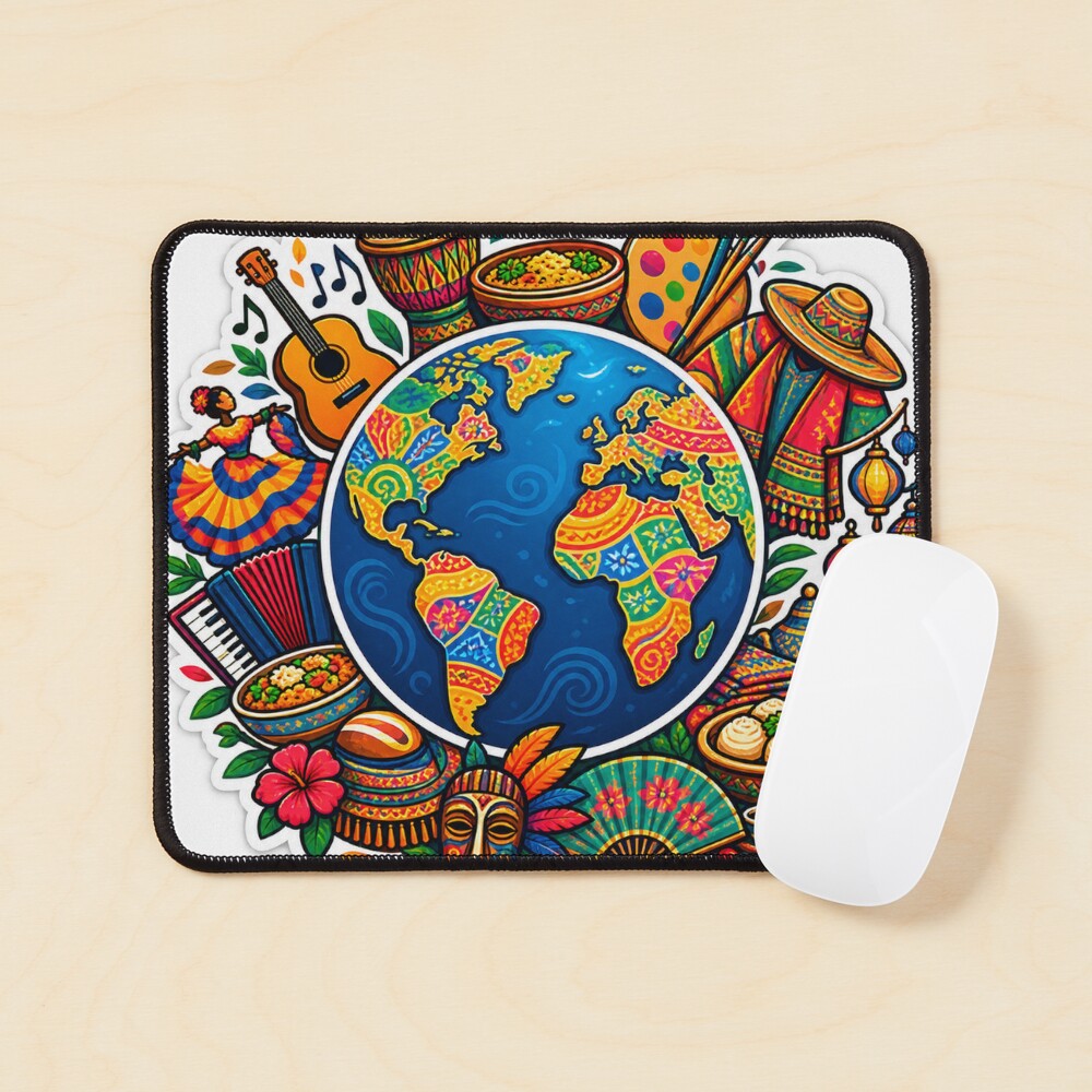 Item preview, Mouse Pad designed and sold by SnapStickerHub.