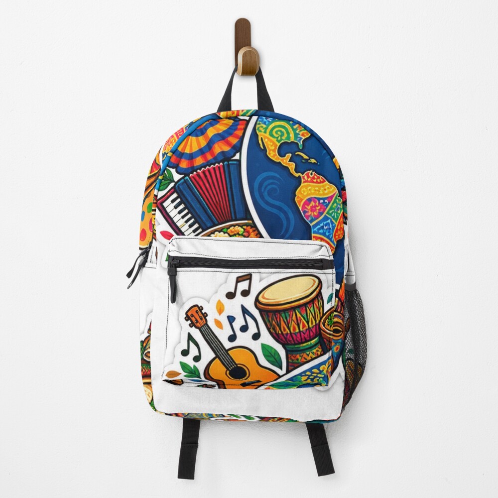 Item preview, Backpack designed and sold by SnapStickerHub.