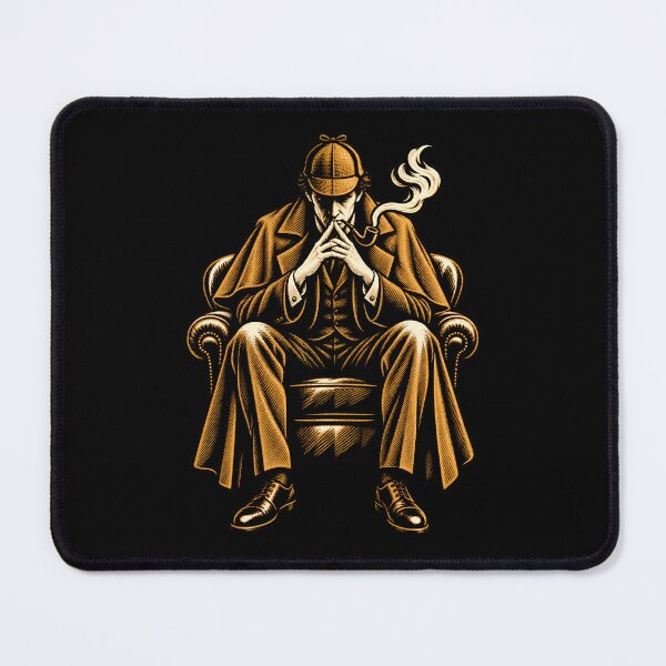 Item preview, Sherlock Holmes: Seated in Deep Thought designed and sold by Fenay Designs.