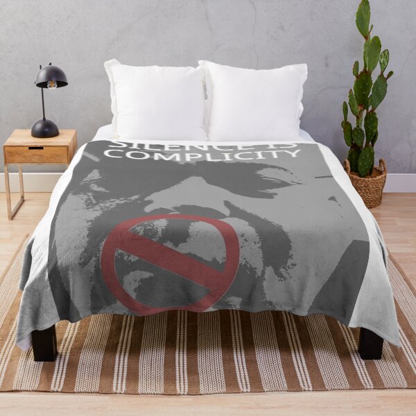 Item preview, SILENCE IS COMPLICITY – Protest Photo Art designed and sold by SamuraiSixCoin.