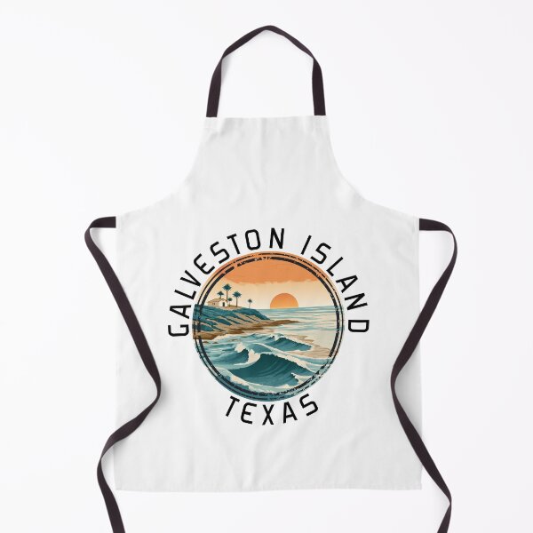 Item preview, Galveston Island - Texas (with Black Lettering) designed and sold by VelvetRoom.