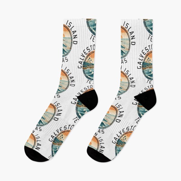 Item preview, Galveston Island - Texas (with Black Lettering) designed and sold by VelvetRoom.