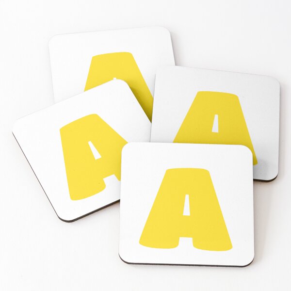 Item preview, Halloween Initial A Shirt | Golden Yellow Letter A Group Costume Tee designed and sold by remoteart.