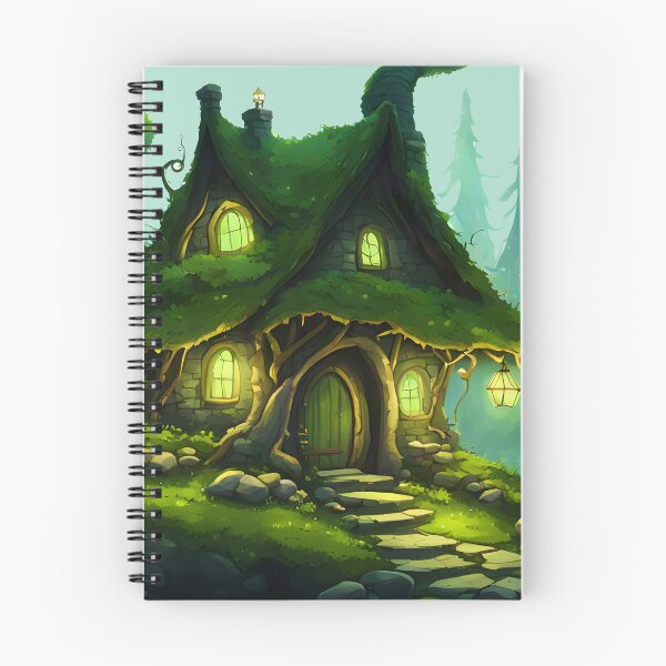 Item preview, Druid Cottage in Creepy Woods designed and sold by Fanta-sticky.