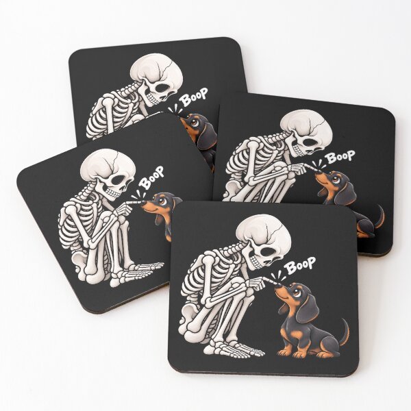 Item preview, Funny Skeleton Dachshund Doxie Dog Boop Halloween Design Mom Dad designed and sold by rafaeltto.
