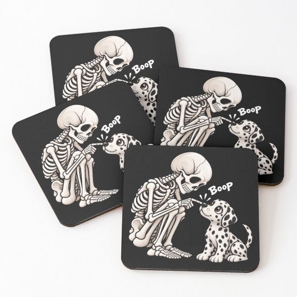 Item preview, Funny Skeleton Dalmatian Dog Boop Halloween Design Mom Dad designed and sold by rafaeltto.