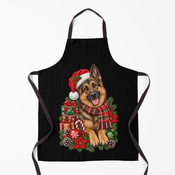 Item preview, Christmas German Shepherd designed and sold by RockitBaby.