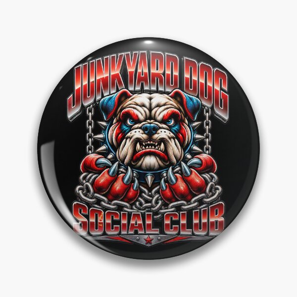 Item preview, Junkyard Dog Social Club™ Tough Vintage  designed and sold by Wilcox PhotoArt.