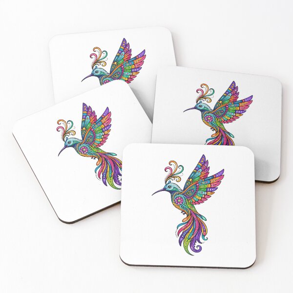 Item preview, Colorful Ornamental Hummingbird designed and sold by PeanutGalSean.