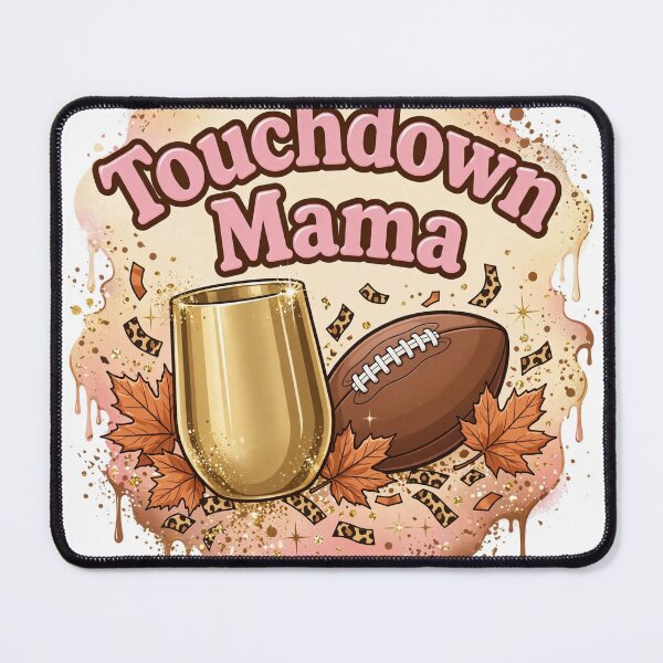 Item preview, Touchdown Mama 2027 Shirt | Leopard Football Mom Game Day Tee designed and sold by remoteart.