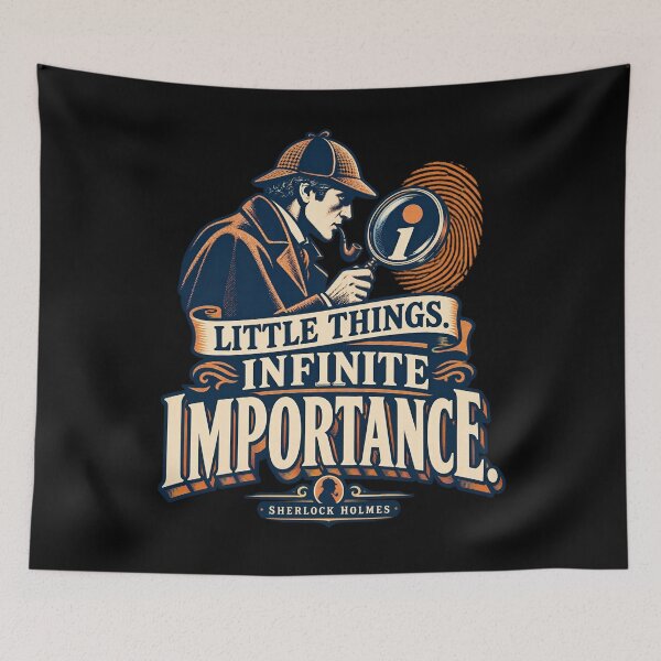 Item preview, Sherlock Holmes: Little Things, Infinite Importance designed and sold by Fenay Designs.