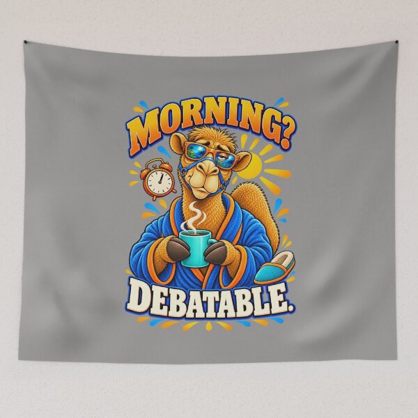 Item preview, Grumpy Morning Camel – Funny Camel T-Shirt Animal Graphic Camel T-Shirt designed and sold by Camel & Quirk.