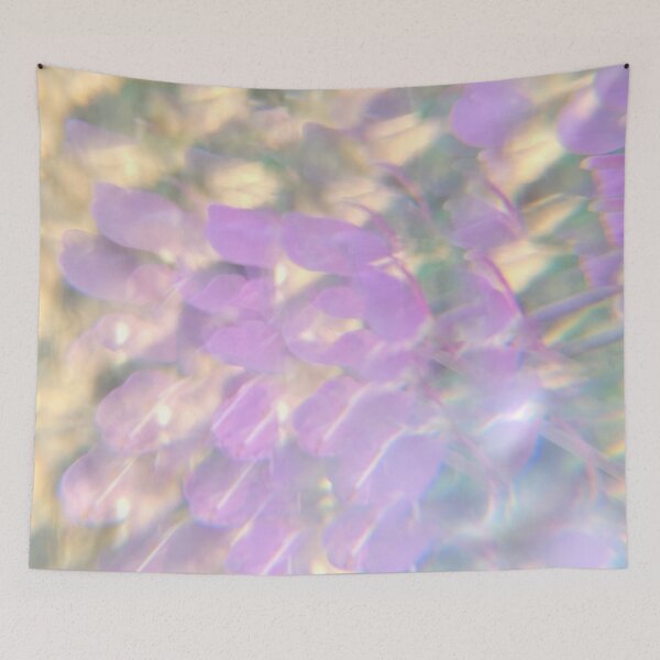 Item preview, Tenderness of Violets: Soft Purple Abstract and Pearlescent Light designed and sold by ElionSolis.