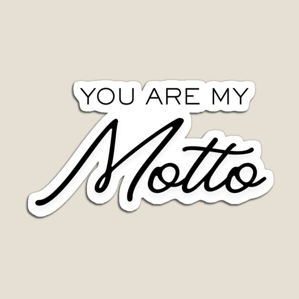 Item preview, You Are My Motto - Itzy Song Lyrics designed and sold by cheripopp.