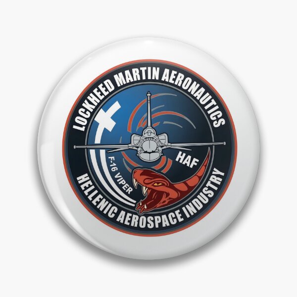 Item preview, Lockheed Martin & HAI Hellenic Air Force F-16 Viper Patch designed and sold by CharlieDesings.